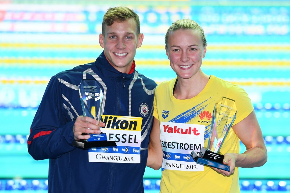 CAELEB DRESSEL USA - SARAH SJOSTROM SWE