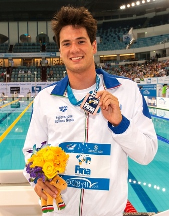 Andrea D Arrigo Italy bronze medal