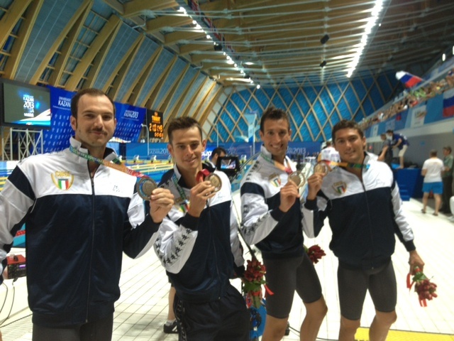 ITA 4X100SL BRONZO A KAZAN