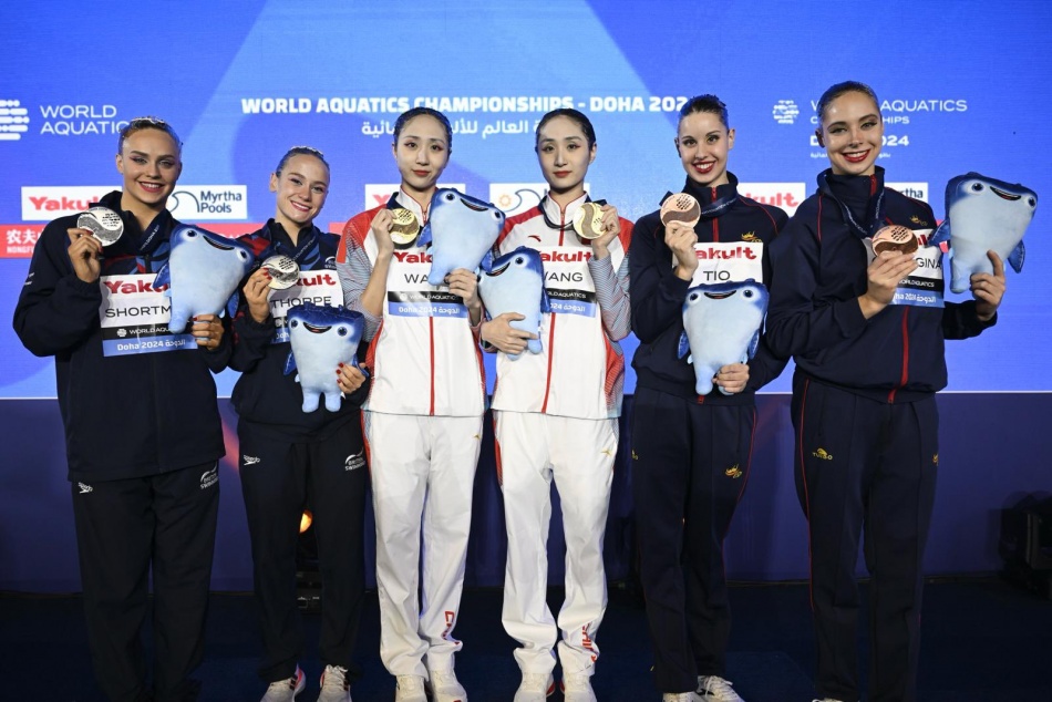 podio duo tecnico femminile