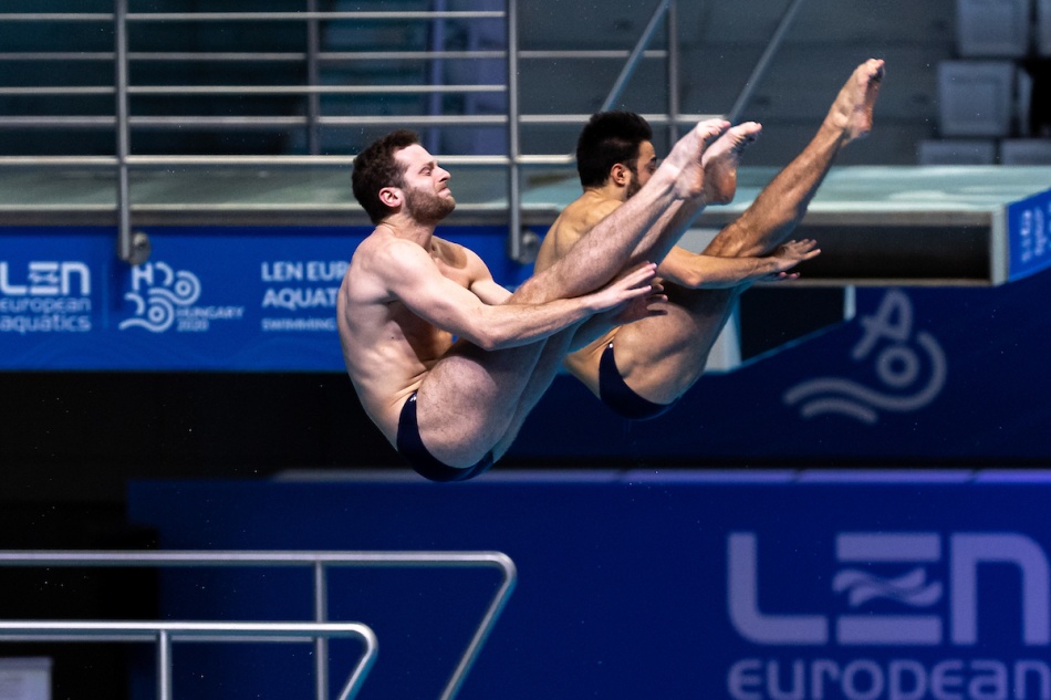 Giovanni Tocci e Lorenzo Marsaglia in azione