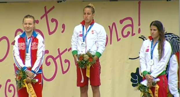 Il podio della 7,5 km al Mondiale giovanile: Ungheria in festa con Kiss e Sibalin (oro e bronzo)