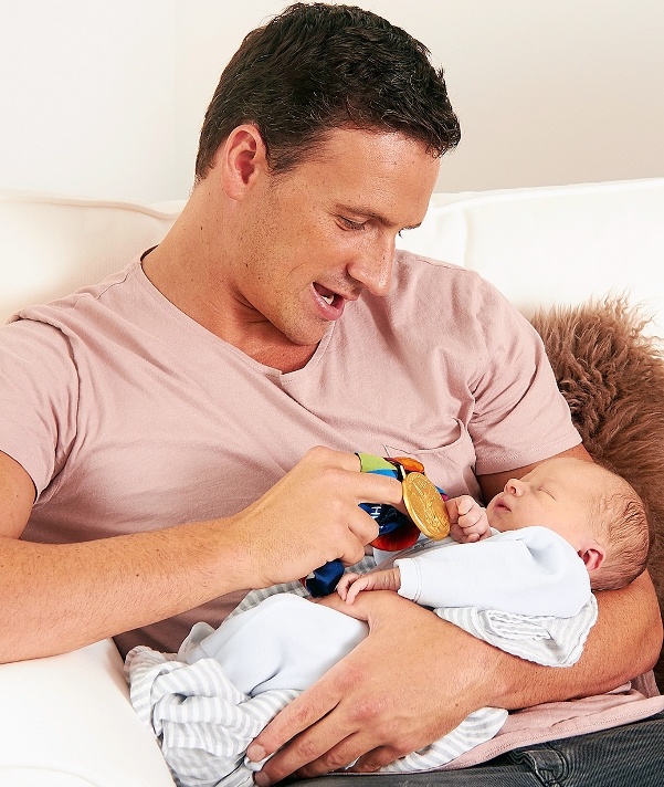 ryan Lochte e baby