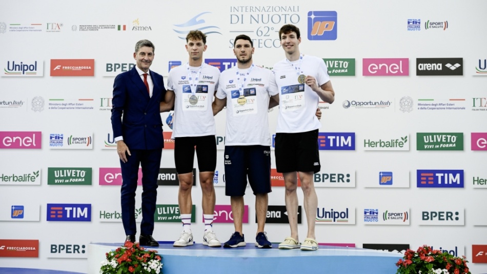 podio 50 rana maschile