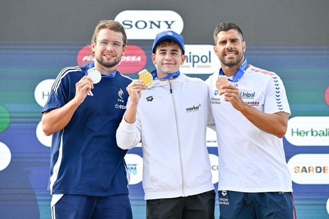 podio 10 km maschile