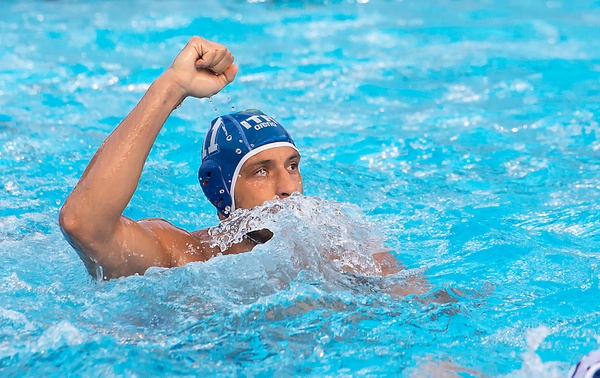 Matteo Aicardi esulta per il momentaneo pari